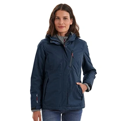 Image de Killtec womens Veste fonctionnelle avec capuche zippée Nira, marine foncé, 50, 32262 000