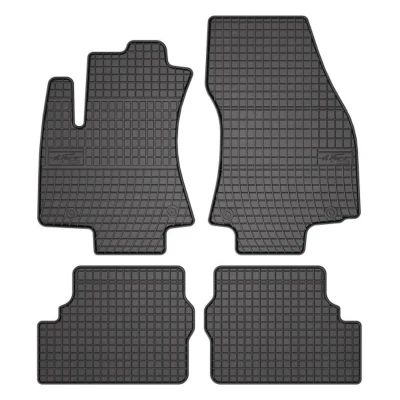 Image de FROGUM 542759 Ensemble de tapis sol Caoutchouc avant et arrière 4 noir Sur mesure OPEL: Zafira A