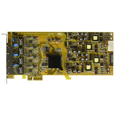 Image de StarTech.com Carte réseau PCIe à 4 ports Gigabit Power over Ethernet NIC PCI Express PSE / PoE 1x 4x RJ45 (ST4000PEXPSE)