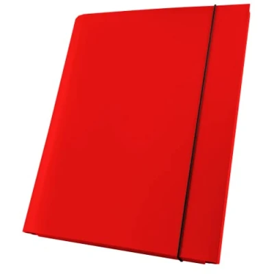Image de Netuno 1x chemise à élastique rouge A4 40mm classeur de documents avec fermeture en caoutchouc carton rabats cartonnée pour
