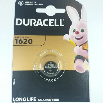 Image de DURACELL Lot de 2 Piles bouton lithium &quot;Electronics&quot; 1620 3 volt