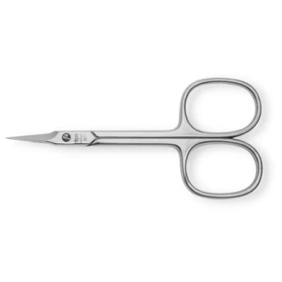 Image de nippes Solingen, Ciseaux à cuticules En acier nickelé 9 cm Pointe extra fine Pour retirer l&#039;excès de le soin des ongles Argenté