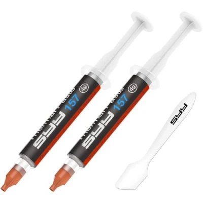 Image de SYY Pate Thermique, Thermique Processeur, 8g avec Toolkit Nouvelle Mise à Niveau Facile appliquer Base de Carbone, pour GPU/CPU/VGA/IC/LED