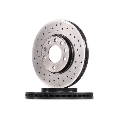 Image de BREMBO XTRA LINE 09.7629.1X Disque de frein 280 25 5 percé/revêtement int. revêtu à haute teneur en carbone OPEL: Astra H GTC, 3/5 portes