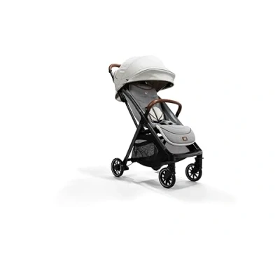 Image de Joie Parcel™ Poussette Compacte 3 En 1 Siège Inclinable À Plat Compatible Sièges Auto Suspension Souple Harnais 5 Points Pliage Automatique Coloris Oyster Dès La Naissance