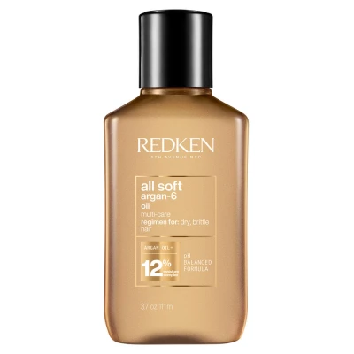 Image de Redken ALL SOFT ARGAN6 OIL Nourishing HAIR FOR Silky AND Shiny Soin des cheveux, Taille: 111 ml,
