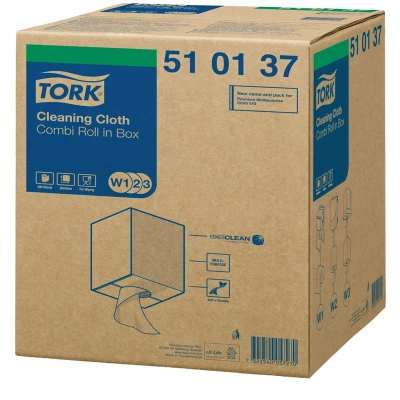 Image de Rouleau de chiffons nettoyage Tork Combi W1/W2/W3 510137