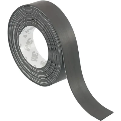 Image de Ruban adhésif magnétique TRU COMPONENTS S513 1820 1564127 noir (L x l) 1.8 m 20 mm 1 rouleau(x)