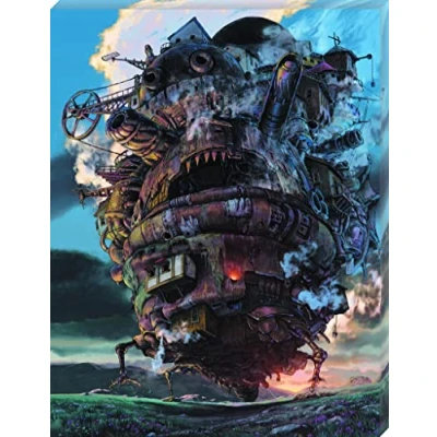Image de Ensky Château mobile de Howl&#039;s Moving Castle Puzzle en mouvement Tableau d&#039;art toile (ATB 26)