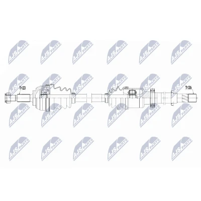 Image de Essieu moteur NTY NPW RE 136