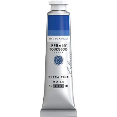 Image de Lefranc BOURGEOIS Huile 40 ml Bleu De Cobalt Série 5