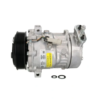 Image de NISSENS 890063 Compresseur De Climatisation SD7V16 12 PAG 46 R 134a SAAB: 9 3 Berline, Break, Cabriolet