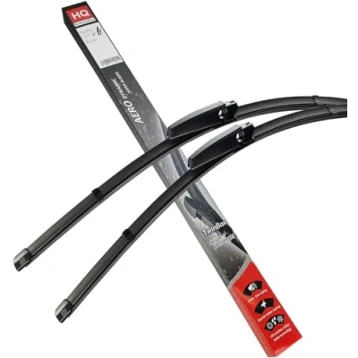 Image de HQ AUTOMOTIVE Balais d&#039;essuie glace avant Compatible avec : Audi A4 B6/B7 S4, A6 C5, Mercedes Classe C W203, Seat Exeo 20082013