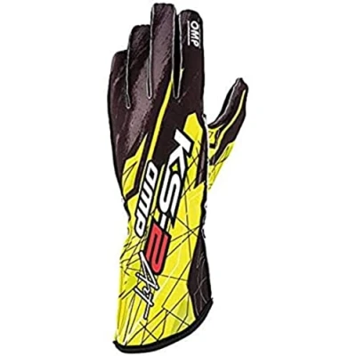 Image de Omp Gants KS 2 Art Noir/Jaune Taille M