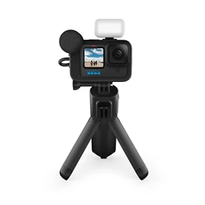 Image de GoPro HERO11 Black Creator Edition Comprend HERO11, Volta (poignée de trépied, télécommande), Media &amp; Light Mod, Batterie Enduro et étui Transport