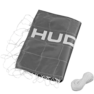 Image de Hudora 2265756 Filet de Remplacement pour But Mixte Adulte, Blanc/Noir, 213 cm