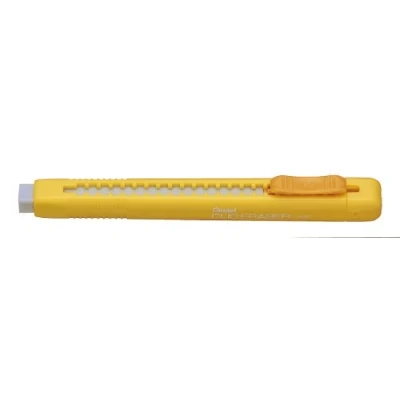 Image de Pentel ZE80 G Stylo porte Gomme rechargeable Corps Jaune