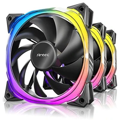 Image de ANTEC Fusion 120 ARGB Noir (x3) Neuf