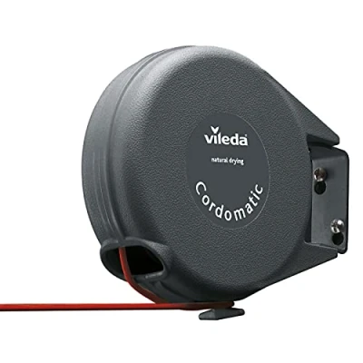Image de Vileda VIL102811 Cordomatic Plastique Corde à linge 15 mètres Multicolore