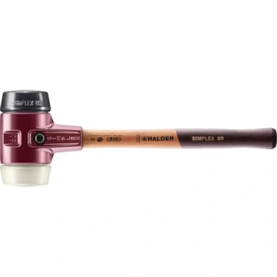 Image de Halder Simlpex EH 3028 Maillet en Caoutchouc/Nylon 80 mm
