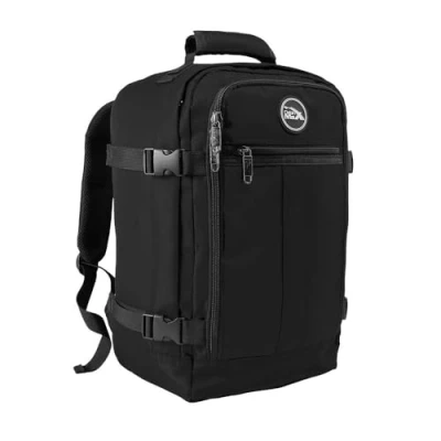 Image de Cabin Max Metz 40x30x20cm Bagage à main/sac dos cabine, convient pour Wizz Air, Easyjet allocation sous siège (noir)