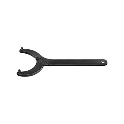 Image de AMF 41061 Clé à ergots articulée, 40 80 mm/5 mm, Noir