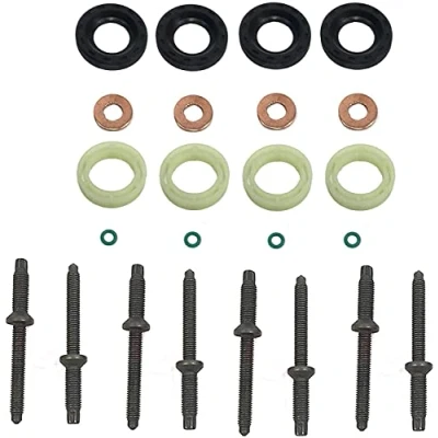 Image de Joints Injecteurs Set Rondelles Injection Carburant Compatible pour 1.6 Diesel (1560 CC) Berlingo C3, C3 Picasso, C4, C4 C5, Jumpy, Xsara Picasso HDi