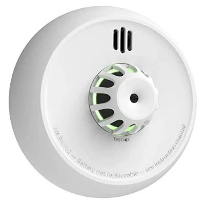 Image de X Sense Détecteur de Chaleur Wi FI Compatible avec l’Appli Home Security, Station Base SBS50 Requise, s’Interconnecte Les Détecteurs la Série Link+, XH02 M, Lot 1