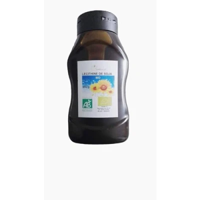 Image de LECITHINE DE SOJA &quot;BIO&quot; LIQUIDE EN FLACON 460 G, PORT GRATUIT ORGANIC SOYALECITHIN LIQUID SQUEEZER G