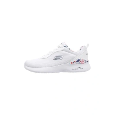 Image de Skechers Femme 149756 Wmlt Baskets, Bordure en Maille Blanche, 39.5 EU