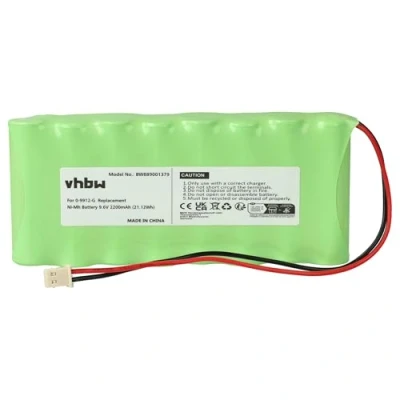 Image de vhbw Batterie Compatible avec Visonic PowerMaxComplete, AmberLink, Amber Select, Powermax Pro système d&#039;alarme (2200mAh, 9,6V, NiMH)