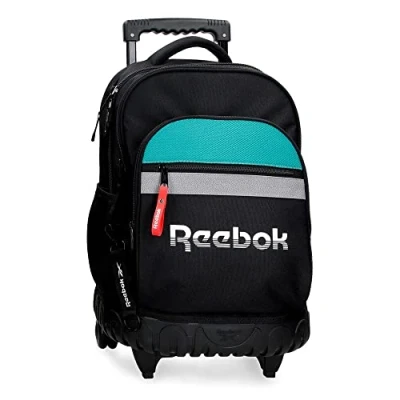 Image de Reebok Andover Compact Sac à dos 2 Roues Noir 32x43x21 cms Polyester 28,9L