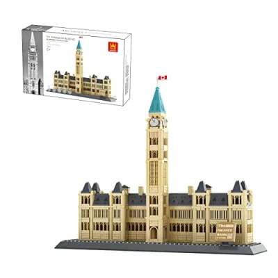 Image de WANGE Modèle d&#039;Architecture d&#039;Assemblage avec des Blocs. Parlement du Canada Ottawa.