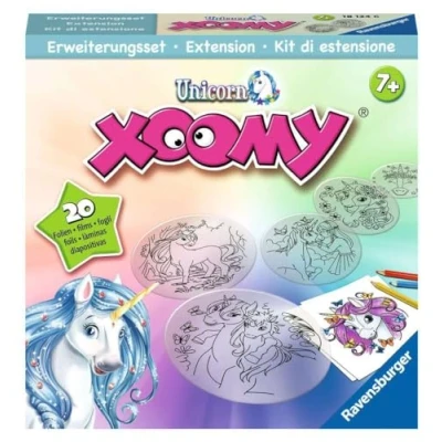 Image de Ravensburger Xoomy 18134 Kit d&#039;extension Licornes magiques pour apprendre à dessiner, dessiner et peindre créatifs enfants partir de 7 ans