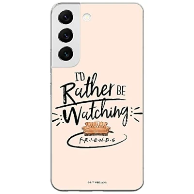 Image de ERT GROUP Coque de téléphone Portable pour Samsung S22 Original et sous Licence Officielle Friends Motif 012 Parfaitement adapté à la Forme du Portable, en TPU