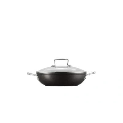 Image de Le Creuset Skillet with lid Les Forgées TNS ø 30 cm / 3.72 Liter standard non stick coating
