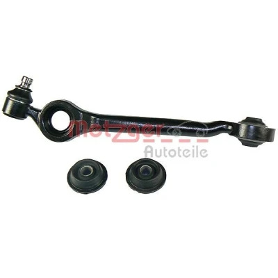 Image de METZGER 58008601 Bras de suspension avec rotule suspension, support en caoutchouc Essieu avant gauche, inférieur barre oscillant transversal