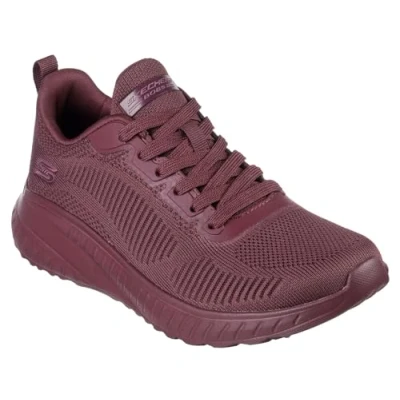 Image de Skechers Femme Bobs Squad Chaos Face Off Basket, Violet, 39 EU
