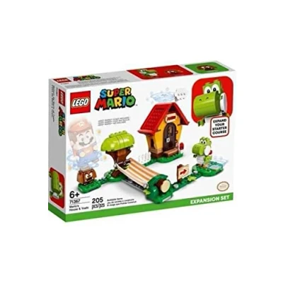 Image de LEGO 71367 Super Mario Ensemble d&#039;Extension La Maison de et Yoshi, Jouet pour Enfants 6 Ans Plus, avec Figurines à Construire