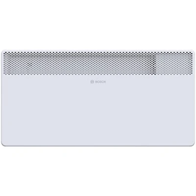 Image de Bosch Thermotechnik Radiateur Convecteur Électrique Heat Convector 4000 25 Chauffage d&#039;Appoint pour Environ 25m² avec 2500W, Contrôleur Électronique, Affichage LED, Programme Hebdomadaire Blanc
