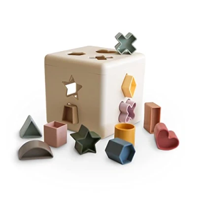 Image de Mushie boîte à formes