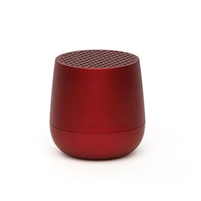 Image de LEXON Mini Enceinte Bluetooth 3W rechargeable par induction MINO + ALU (ROUGE) Neuf