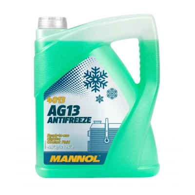 Image de MANNOL AG13 Hightec MN4013 5 Antigel G11 vert SEAT: Altea, Leon III 3/5 portes, II SKODA: Rapid Fabia 2, Roomster