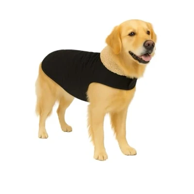 Image de Flamingo Manteau pour Chiens Bonnie Noir Taille 55cm (A: 55 cm, B: 40 48 C: 68 74 cm) Idéal Border Collie, Cocker Spaniel, Labrador, Vizsla et Beagle