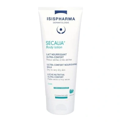 Image de ISISPHARMA SECALIA Body lotion Lait nourrissant ultra frais pour le corps Confort et hydratation durables Peaux sèches à très Adapté toute la famille Fabrication française