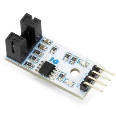 Image de Whadda Capteur de vitesse infrarouge, module, Arduino, LM393, 3,3 5 VCC, blanc