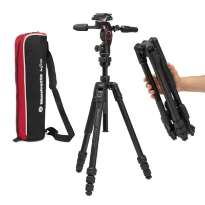 Image de MANFROTTO Trépied Befree Advanced AS en carbone MKBFRTA4GTFB Neuf
