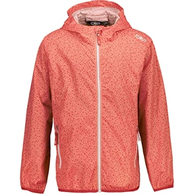 Image de CMP Veste Kid G avec capuche anti pluie, corail, 128