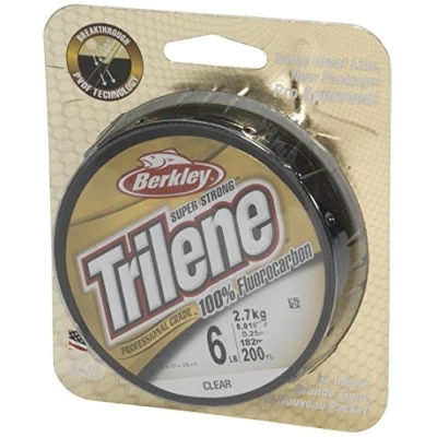 Image de Berkley Trilene Fluorocarbon 50M 0,18mm 2,3kg Fluorocarbone