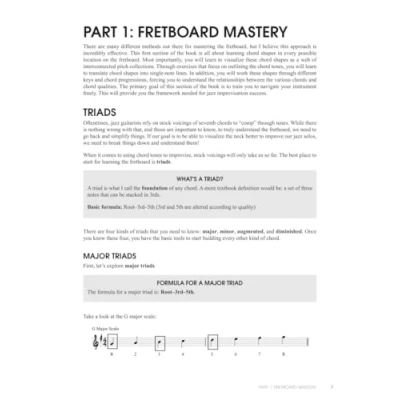 Image de Visual Improvisation for Jazz Guitar: Understand and Command the Fretboard